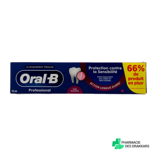 Oral B Dentifrice Protection Contre La Sensibilité