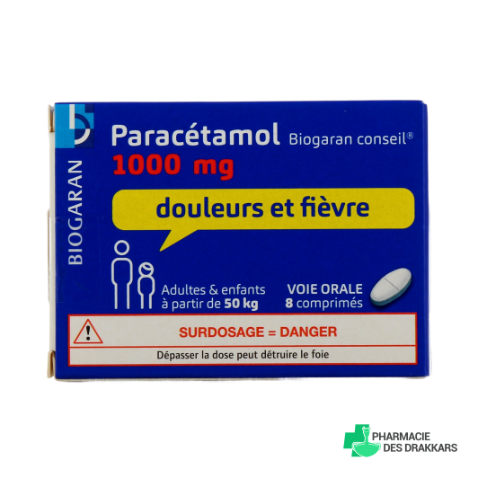 Paracétamol 1g