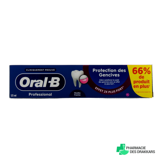 Oral B Dentifrice Protection Des Gencives