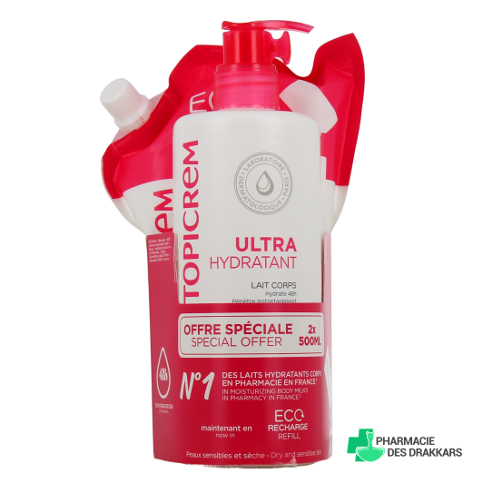 Topicrem Lait Corps Ultra-Hydratant