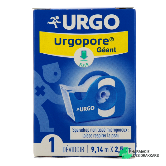 Urgopore Sparadrap Non Tissé Microporeux Hypoallergénique