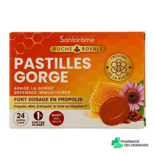 Santarome Ruche Royale Pastilles Gorge