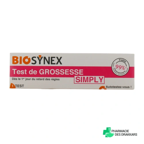 Biosynex Test de Grossesse Simply - Vue 360°