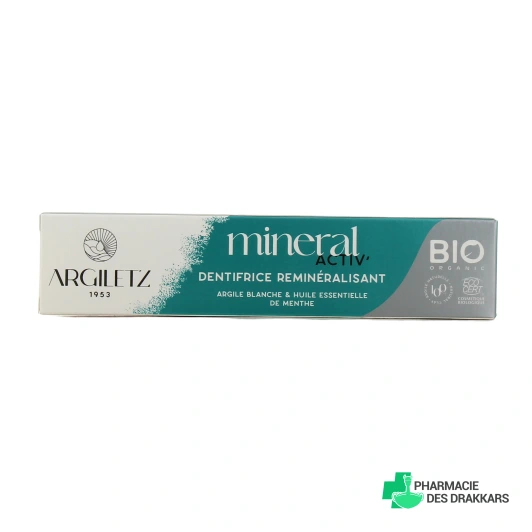 Argiletz Dentifrice Menthe Bio