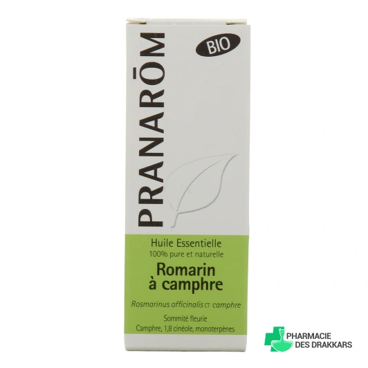 Pranarom Huile Essentielle Romarin à Camphre Bio
