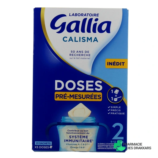 Gallia Calisma 2 Lait 2ème âge
