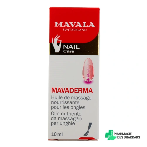 Mavala Mavaderma Huile de massage nourrissante pour les ongles