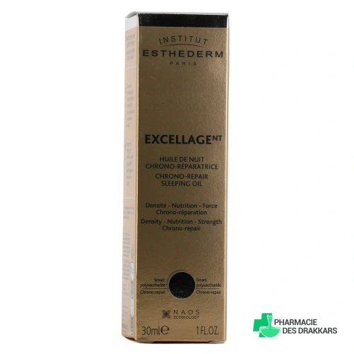 Institut Esthederm Excellage Huile de Nuit Chrono-Réparatrice