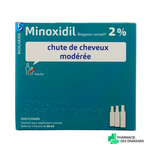 Minoxidil 2% 3x60 ml