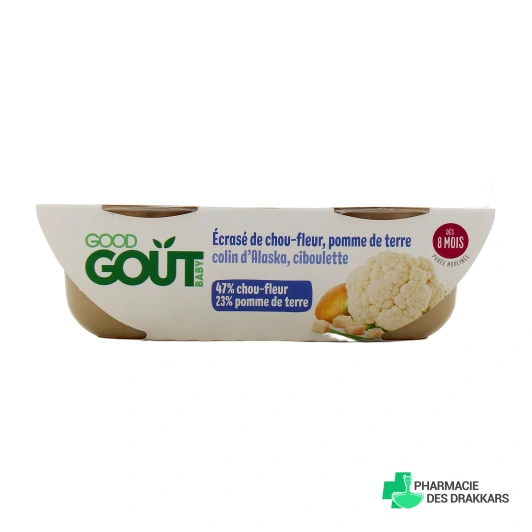 Good Goût Plat Bio pour Bébé