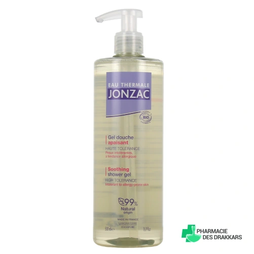 Jonzac Gel douche non parfumé haute tolérance