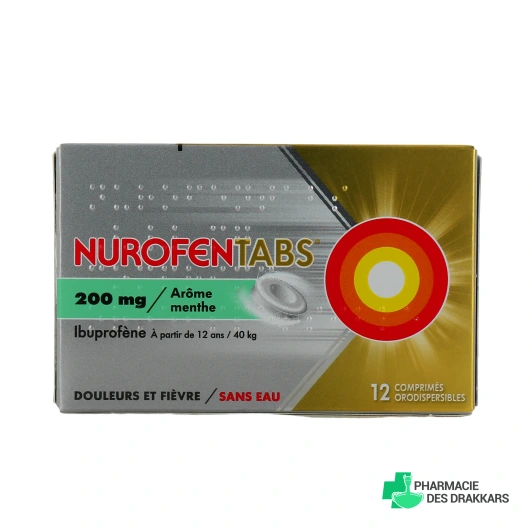 NurofenTabs Ibuprofène 200 mg