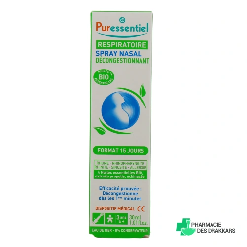Puressentiel Spray Nasal Décongestionnant