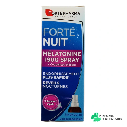 Forté Nuit Mélatonine 1900