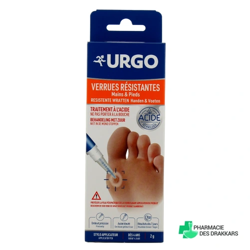 Urgo Verrues Résistantes Mains et Pieds Stylo
