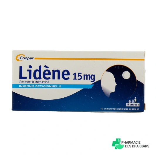 Lidene 15mg Insomnie Occasionnelle