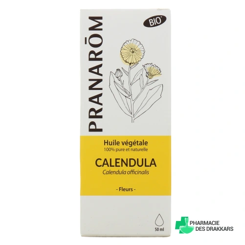 Pranarom huile de macération calendula Bio