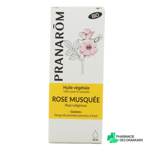 Pranarom Huile Végétale Rose Musquée Bio