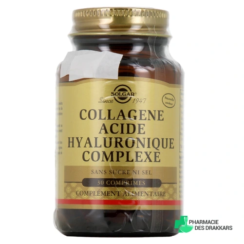 Solgar Collagène Acide Hyaluronique Complexe