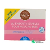 Gifrer Embouts jetables pour mouche bébé Physiologica - Vue 360°