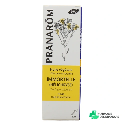 Pranarom Huile Végétale Immortelle Bio