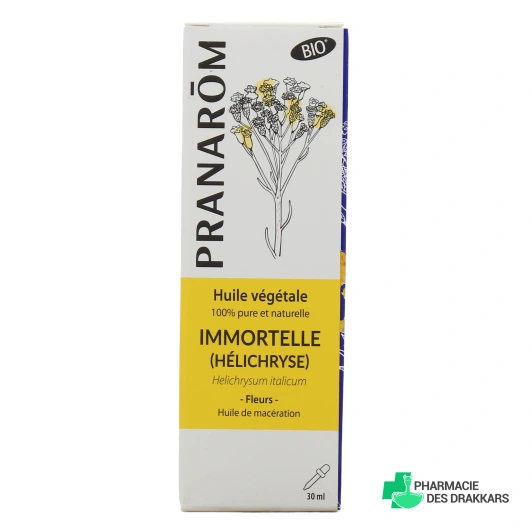 Pranarom Huile Végétale Immortelle Bio