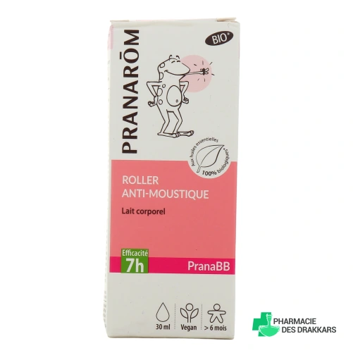 PranaBB Roller Anti-Moustique Lait Corporel Bio