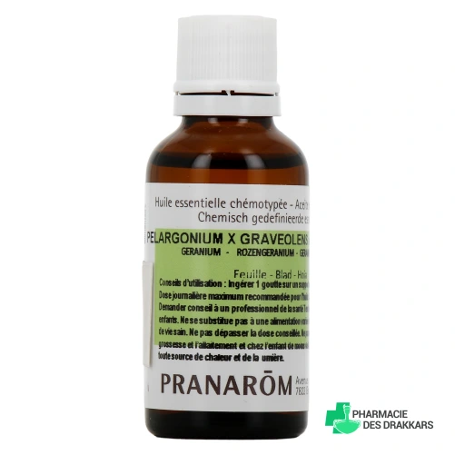Pranarom Huile essentielle Géranium d'Egypte