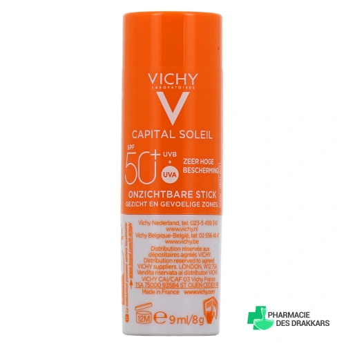 Vichy Capital Soleil Stick Invisible SPF50+