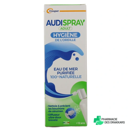 Audispray Hygiène de l'oreille Adulte et Junior