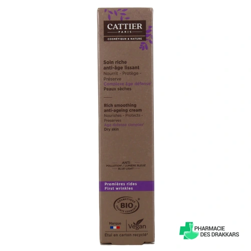 Cattier Soin Anti-Âge Lissant Bio