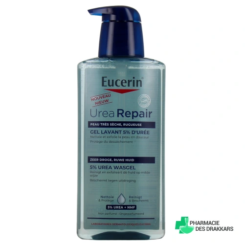 Eucerin UreaRepair Gel Lavant 5% d'Urée