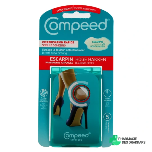 Compeed Pansements Ampoules Talons Spécial Escarpins