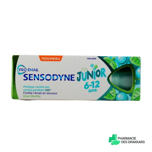 Sensodyne Junior Pro-émail Dentifrice 6-12 ans