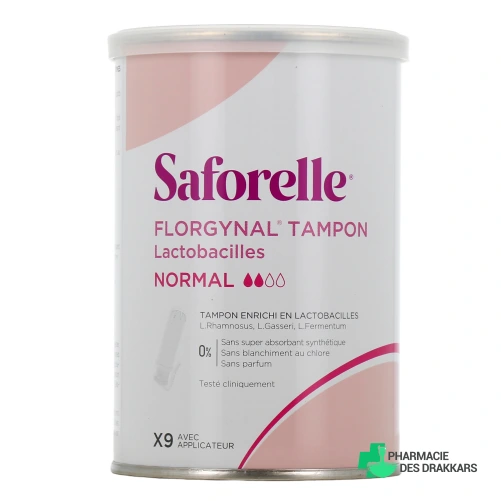 Florgynal Tampon Lactobacilles by Saforelle