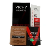 Vichy Homme Structure Force Soin Global Hydratant Anti-Age - Vue 360°