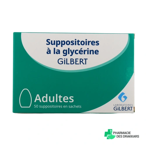 GILBERT Suppositoires à la Glycérine Adultes