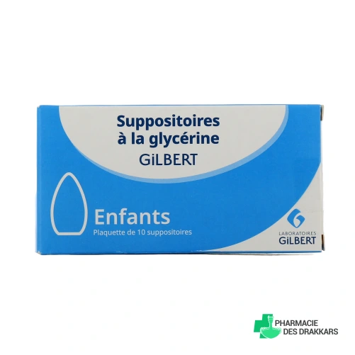Gilbert Suppositoires à la glycérine Enfant