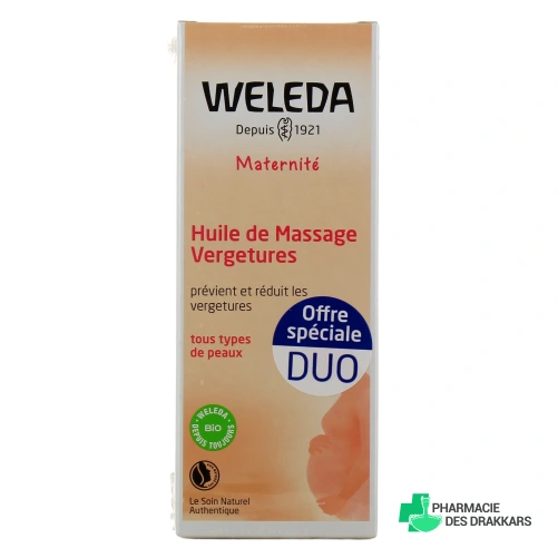 Weleda Maternité Huile de Massage Vergetures Bio