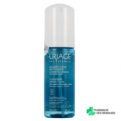 Uriage Mousse d'eau nettoyante