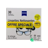 Zeiss Lingettes Nettoyantes Pour Lunettes Individuelles - Vue 360°