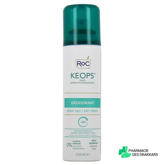 ROC Keops Déodorant Spray Sec 24h