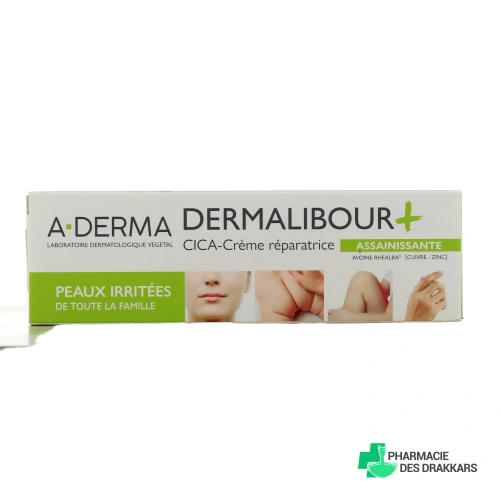 A-Derma Dermalibour + Cica Crème Réparatrice - Vue 360°