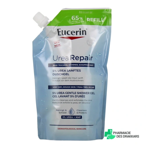 Eucerin UreaRepair Gel Lavant 5% d'Urée
