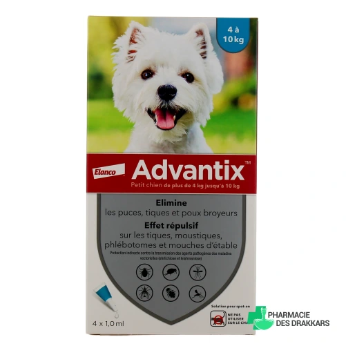 Bayer Advantix Chien Anti-Parasites