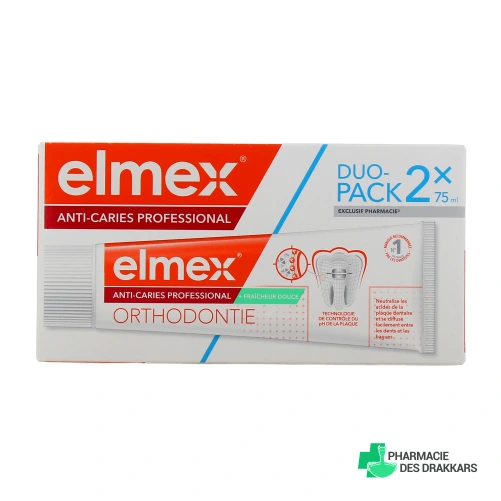 Elmex Dentifrice Anti-Caries Professional Orthodontie