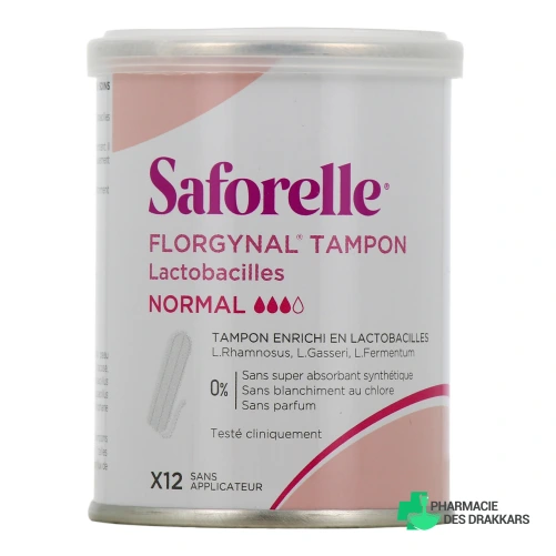 Florgynal Tampon Lactobacilles by Saforelle