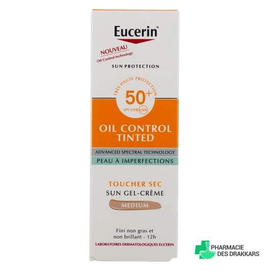 Eucerin Oil Control Gel-Crème Solaire SPF50+