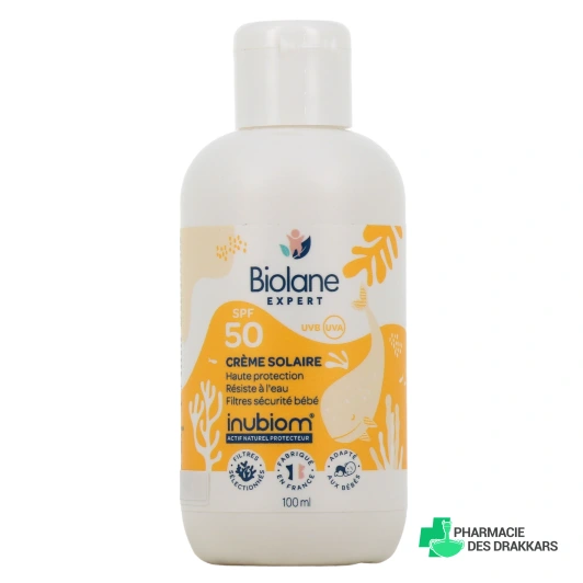 Biolane Expert Crème Solaire Bébé SPF 50+
