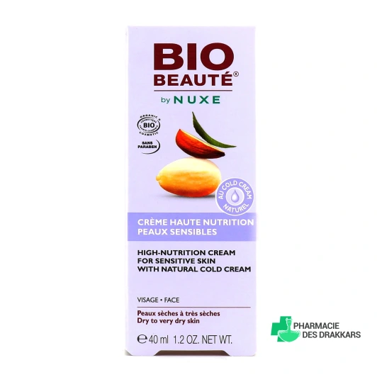 NUXE Bio Beauté Crème visage haute nutrition cold cream 40ml
